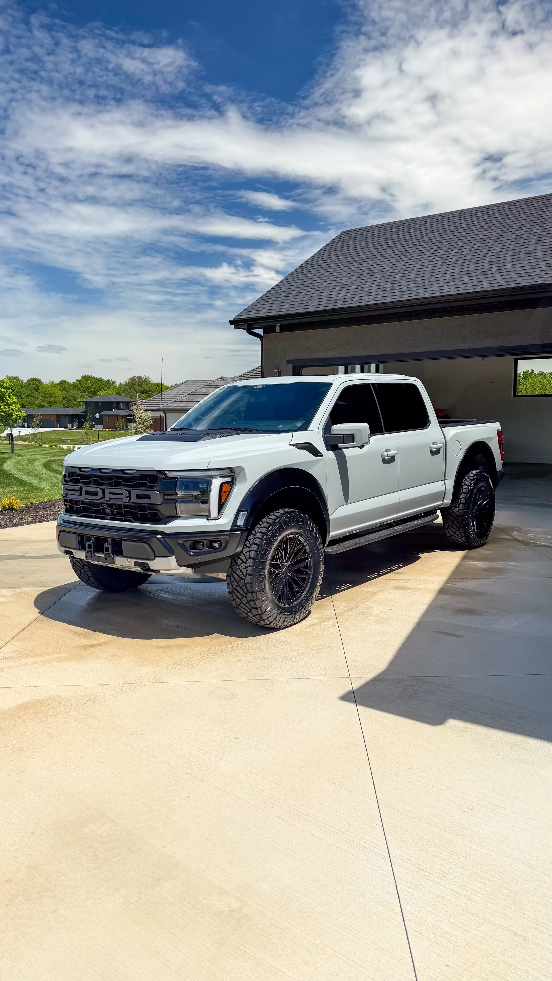 Ford F-150 Raptor white detail Kansas City