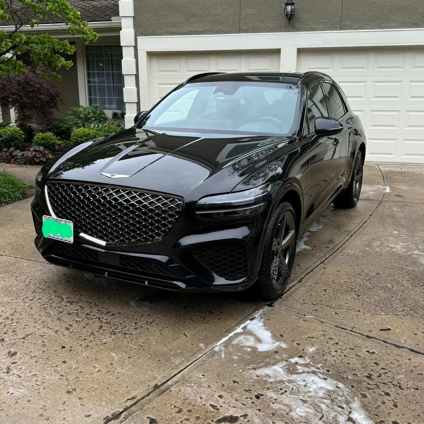 Genesis GV70 black mobile detail Kansas City