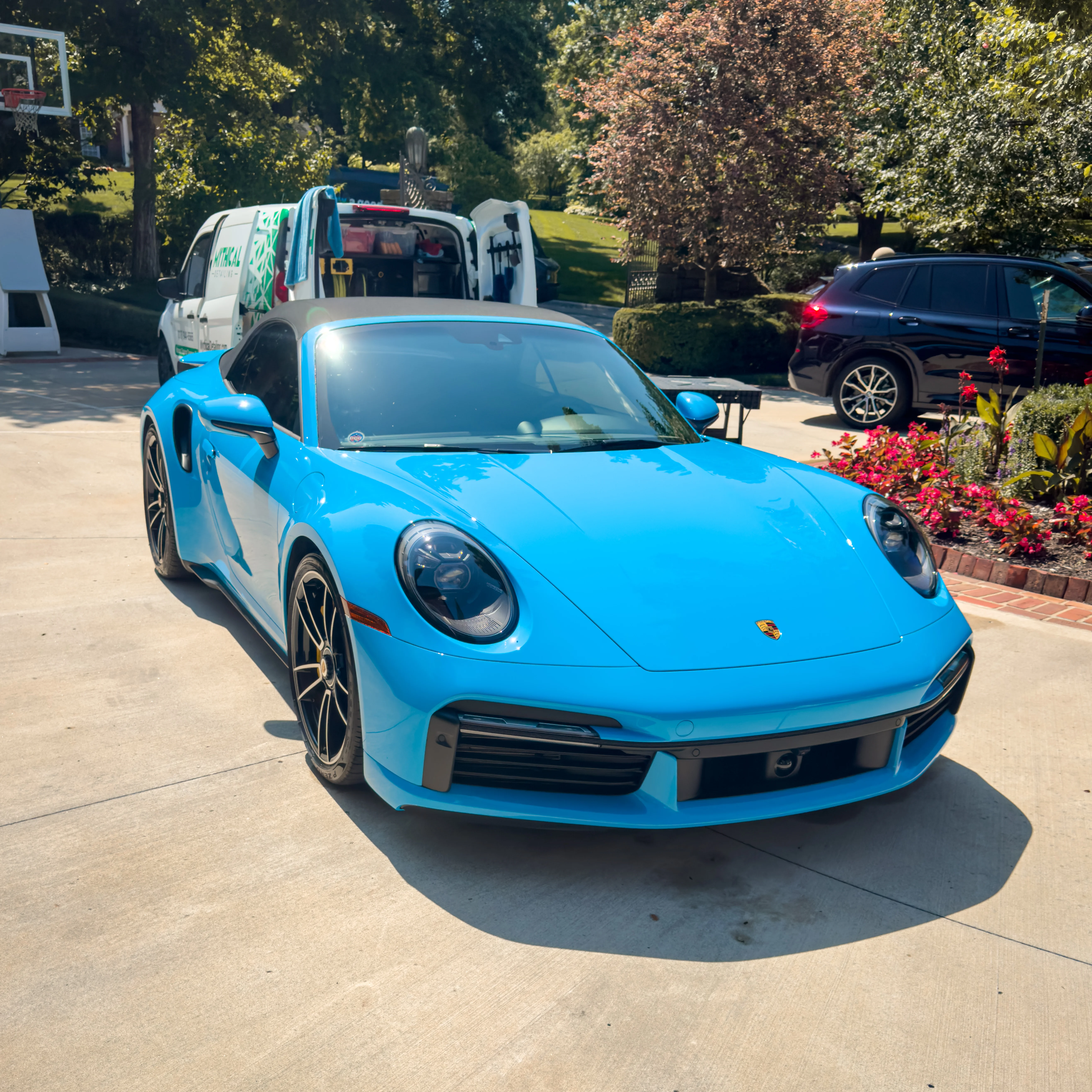 Porsche 911 Turbo S paint enhancement Kansas City
