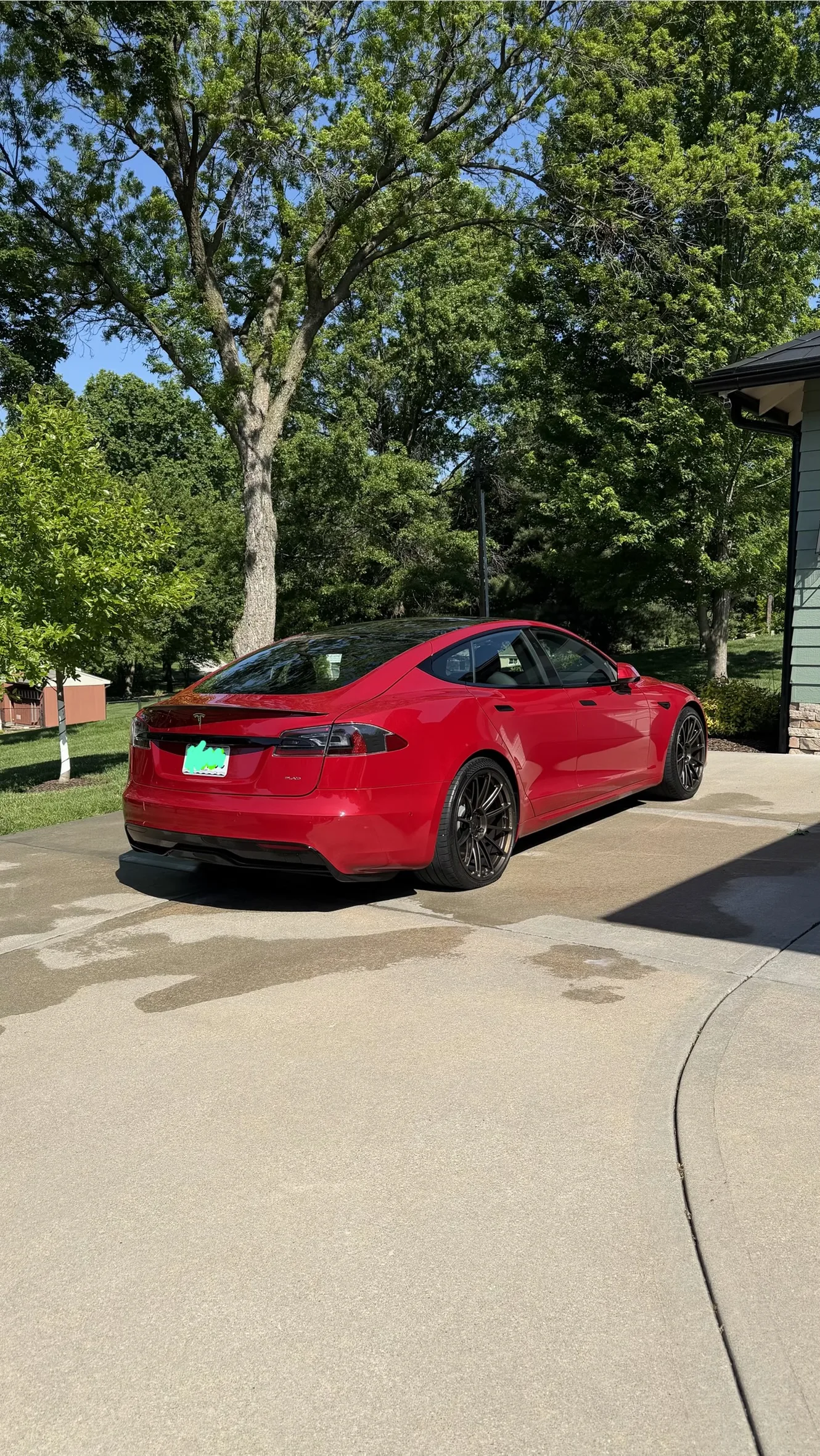 Tesla Model S maintenance detail Kansas City