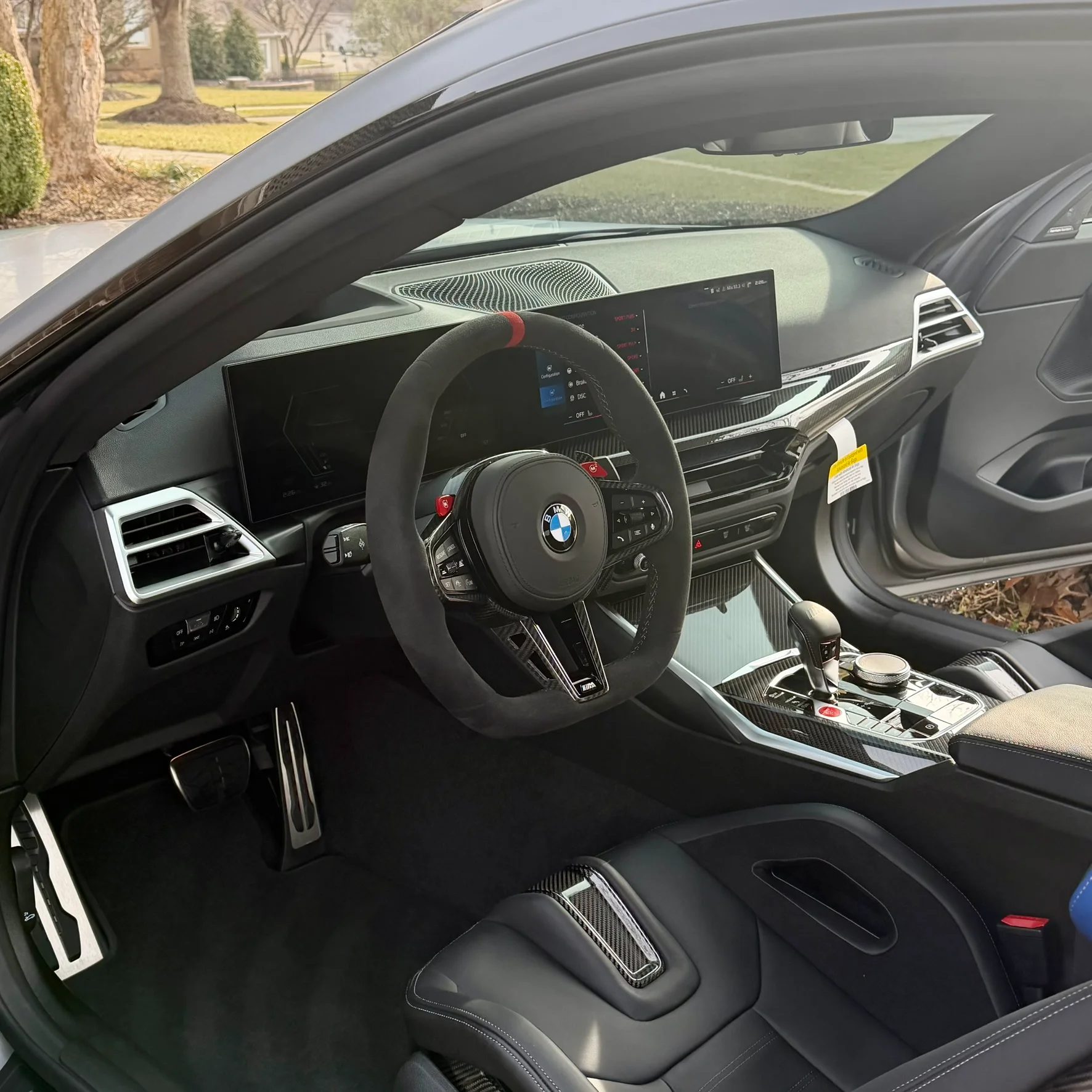 BMW M interior detail Kansas City