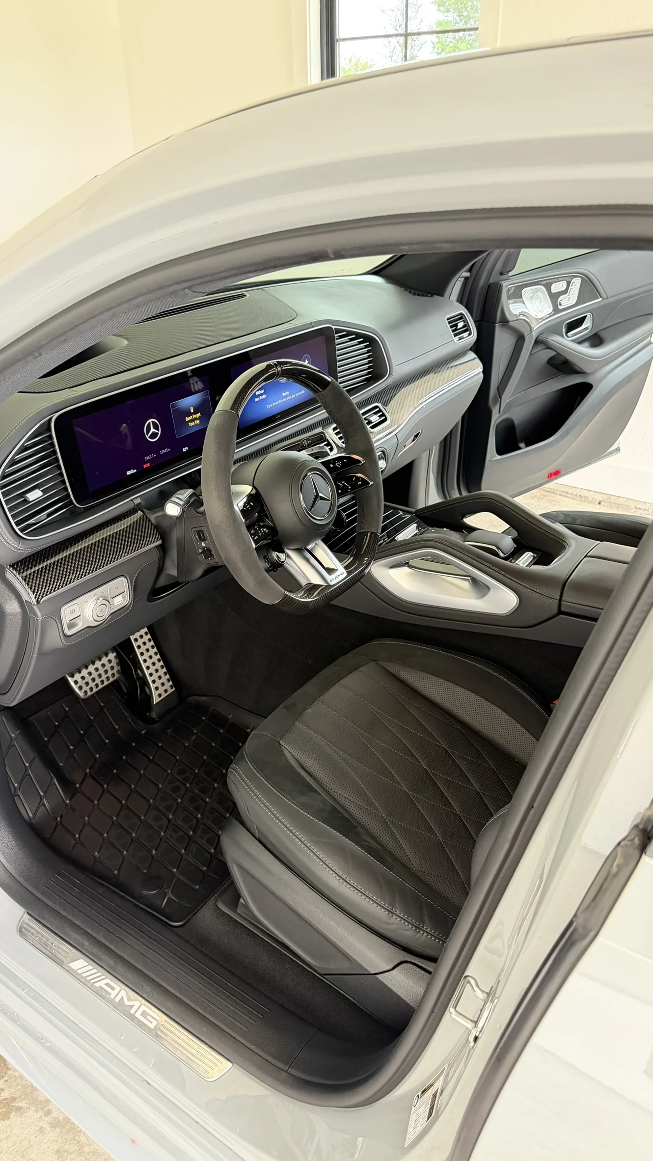 Mercedes AMG GLE interior detail Kansas City
