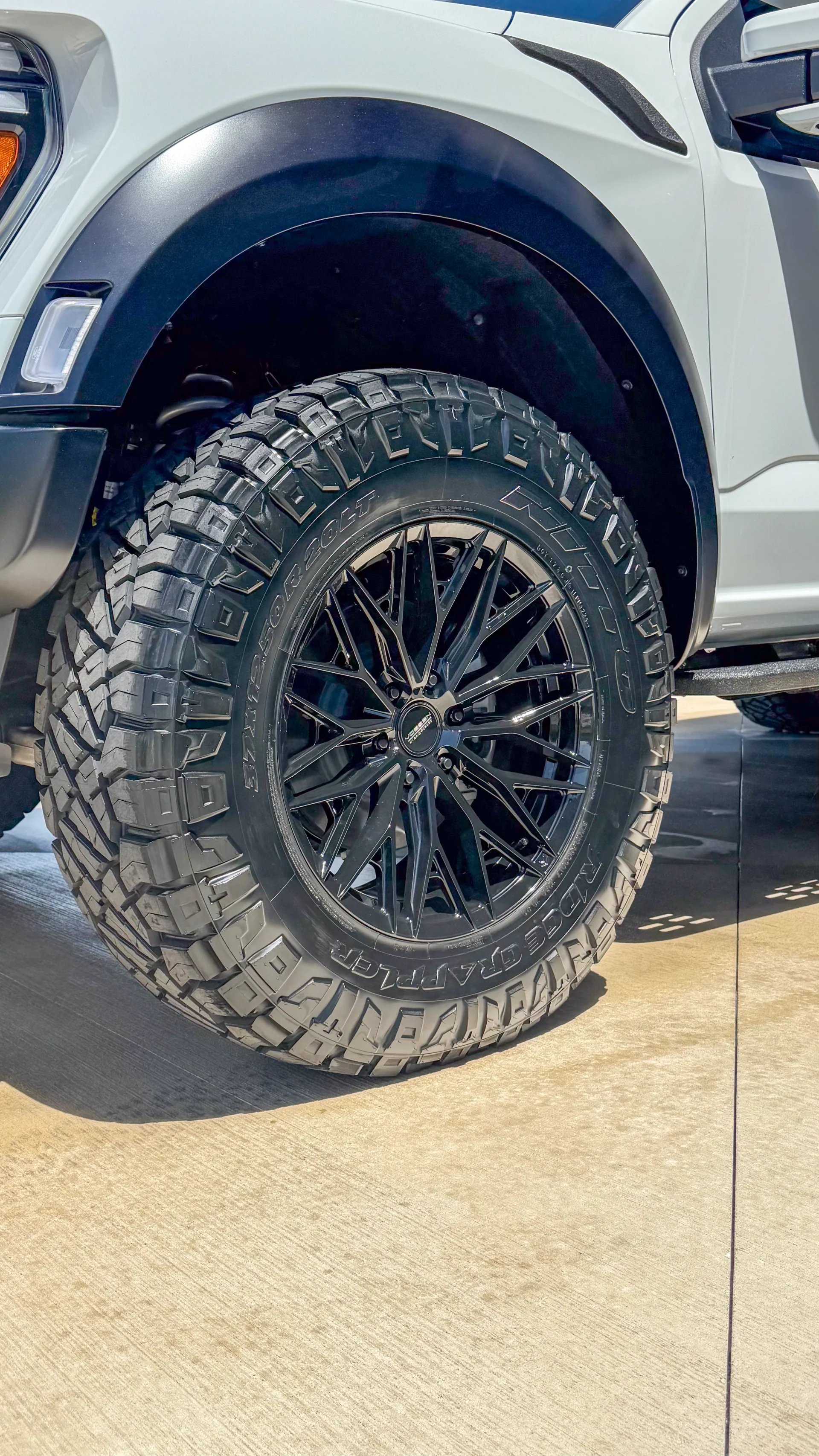 Ford Raptor all-terrain wheel detail Kansas City